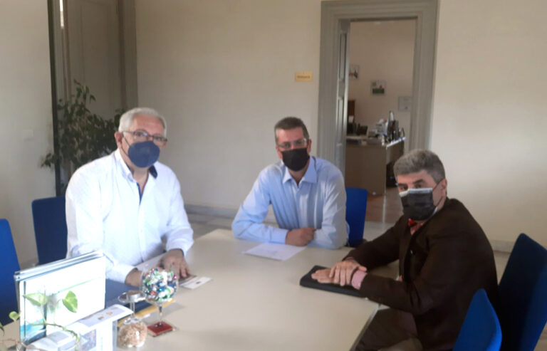 Συνάντηση εργασίας του Δημάρχου Αμαρουσίου με τον Πρόεδρο του Πράσινου Ταμείου
