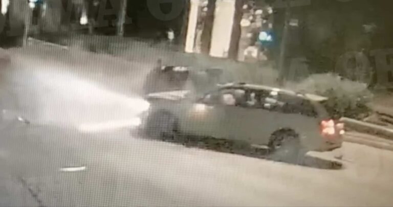 Τροχαίο στην Κηφισίας με δύο τραυματίες (Βίντεο-ντοκουμέντο)