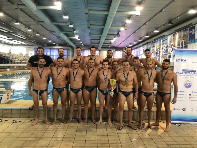 Αήττητος πρωταθλητής η ανδρική ομάδα πόλο του Αμαρουσίου