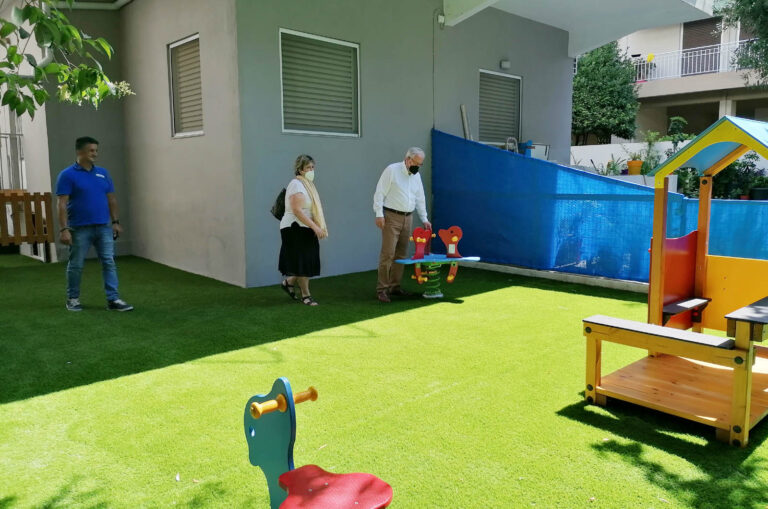 Νέα παιδική χαρά στο 11ο Νηπιαγωγείο του Δήμου Αμαρουσίου