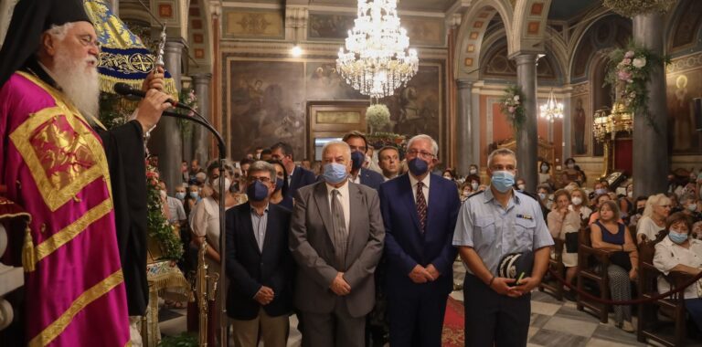 Με μεγαλοπρέπεια εορτάσθηκε η Πολιούχος του Αμαρουσίου Παναγία Θεοτόκος