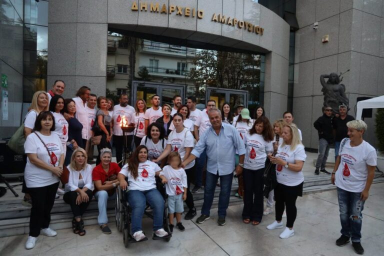 Μηνύματα εθελοντισμού και κοινωνικής αλληλεγγύης στην 20η Πανελλήνια Λαμπαδηδρομία Εθελοντών Αιμοδοτών Ελλάδας