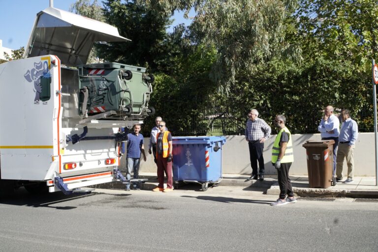 Σε επιχειρησιακή λειτουργία το νέο καδοπλυντήριο και η υπερσύγχρονη υδροφόρα του Δήμου Αμαρουσίου
