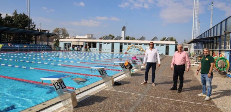 Συνεχίζονται οι εργασίες αναβάθμισης του Δημοτικού Κολυμβητηρίου