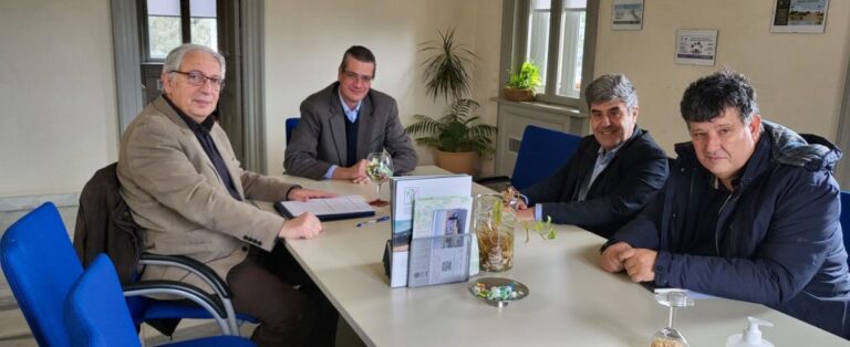 Συνάντηση εργασίας του Δημάρχου Αμαρουσίου με τον Πρόεδρο του Πράσινου Ταμείου Στάθη Σταθόπουλο