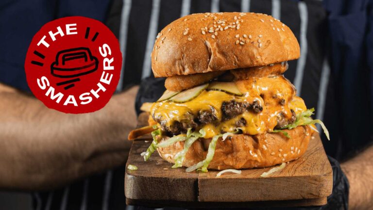 The Smashers, Το αυθεντικό αμερικάνικο smashed μπέργκερ προσγειώθηκε στο Μαρούσι!