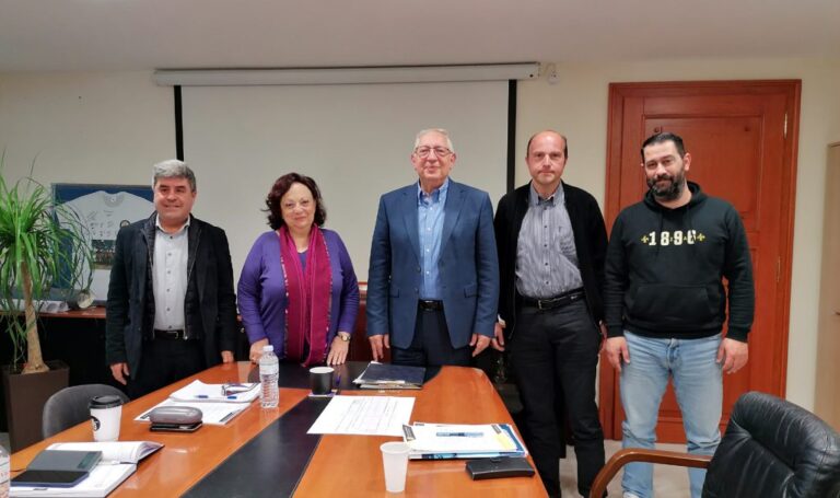 Συνάντηση του Δημάρχου Αμαρουσίου με τον Γυμναστικό Σύλλογο Αμαρουσίου