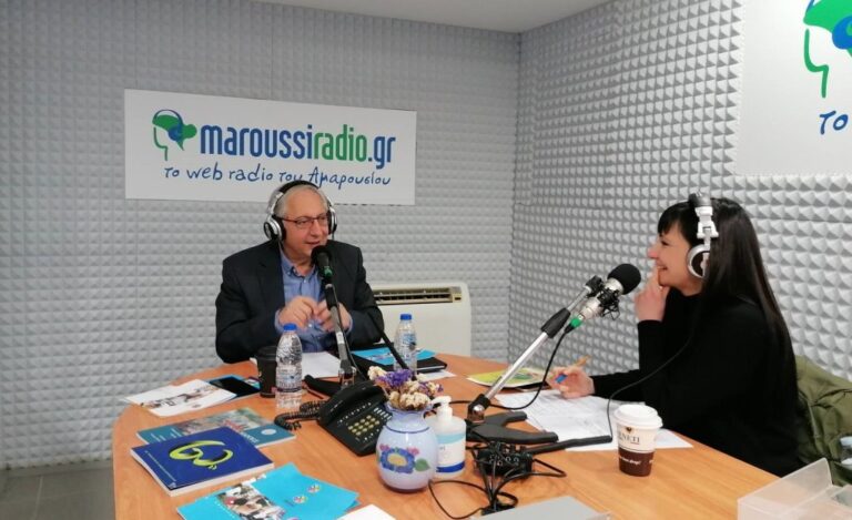 Συνέντευξη του Δημάρχου Αμαρουσίου στο maroussiradio.gr και την Αθηναΐδα Νέγκα για τις πολιτιστικές δραστηριότητες
