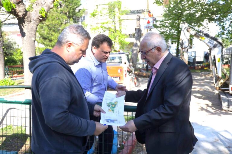 Έναρξη εργασιών ανακαίνισης της Παιδικής Χαράς στην Πλατεία Ηπειρώτικων