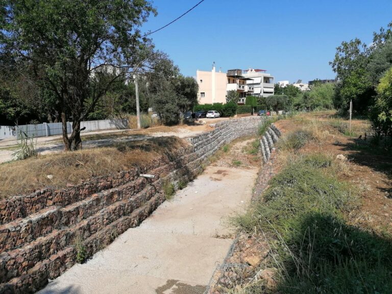 Συνεχίζονται τα έργα στο Ρέμα Σαπφούς