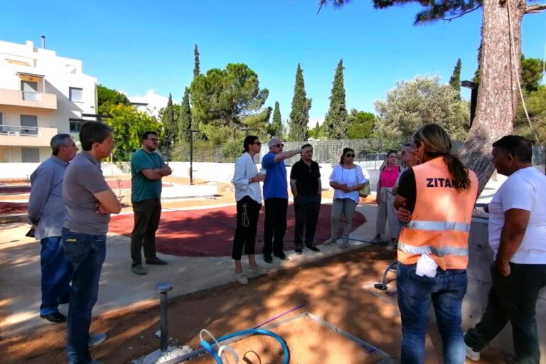 Ολοκληρώνεται το έργο κατασκευής του προτύπου πάρκου αναψυχής στην περιοχή του Αγίου Θωμά