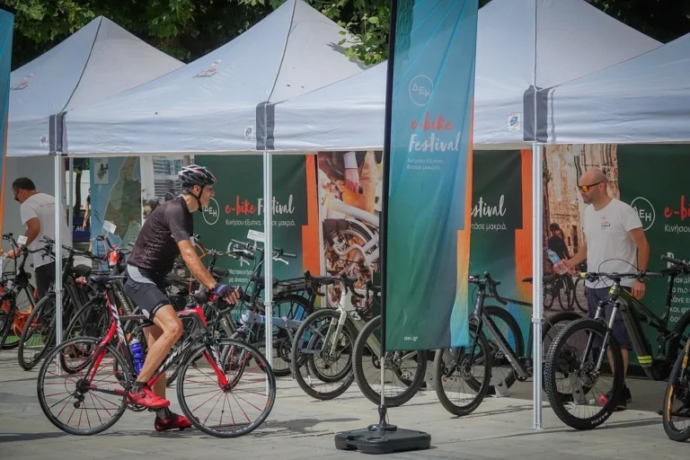 ΔΕΗ e-bike festival: 11 Νοεμβρίου στην Πλατεία Αγίας Λαύρας
