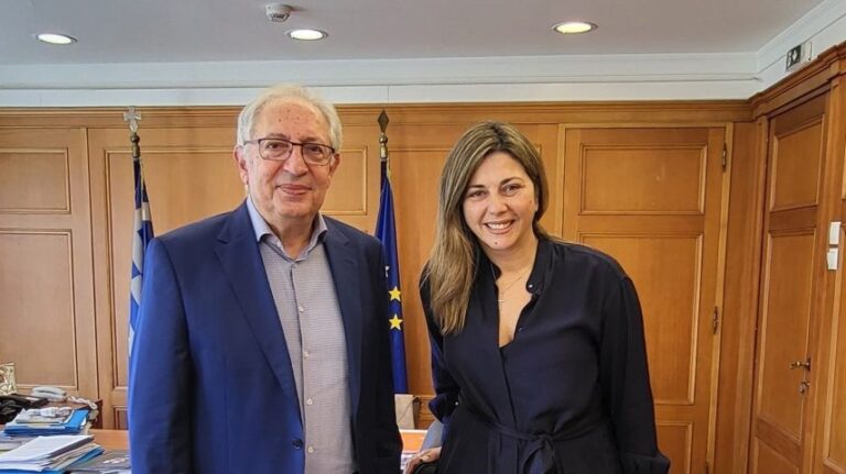 Με την Υπουργό Κοινωνικής Συνοχής & Οικογένειας συναντήθηκε ο Δήμαρχος Αμαρουσίου