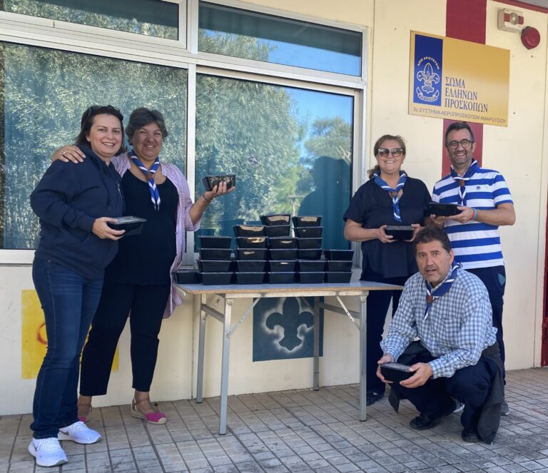 3ο Σύστημα Αεροπροσκόπων Αμαρουσίου: 1η Δράση Ενίσχυσης του Κοινωνικού Παντοπωλείου