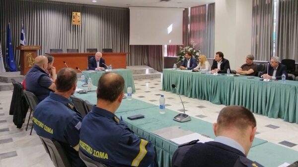 Συνεδρίαση ενόψει της Συνεδρίαση της Πολιτικής Προστασίας Δήμου Αμαρουσίου εν όψει της αντιπυρικής περιόδου 2024