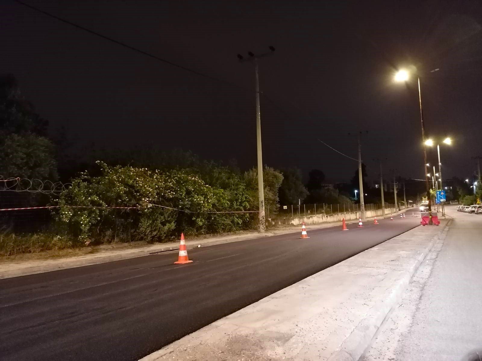 Ολοκληρώνεται το έργο ασφαλτόστρωσης της οδού Αμαρουσίου – Χαλανδρίου