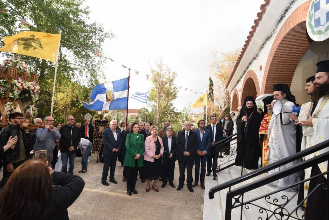 Με λαμπρότητα ο εορτασμός του Ιερού Ναού Ζωοδόχου Πηγής Ψαλιδίου