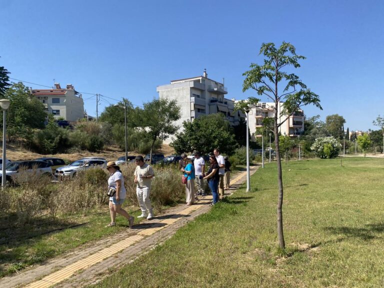 Τα εύσημα απέσπασε ο Δήμος Αμαρουσίου από την ομάδα ελέγχου του Ευρωπαϊκού προγράμματος Life Grin για το πάρκο στον Άγιο Θωμά