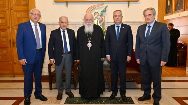 Συνάντηση αντιπροσωπείας της ΚΕΔΕ με Μακαριότατο Αρχιεπίσκοπο Αθηνών και πάσης Ελλάδος κ.κ. Ιερώνυμο
