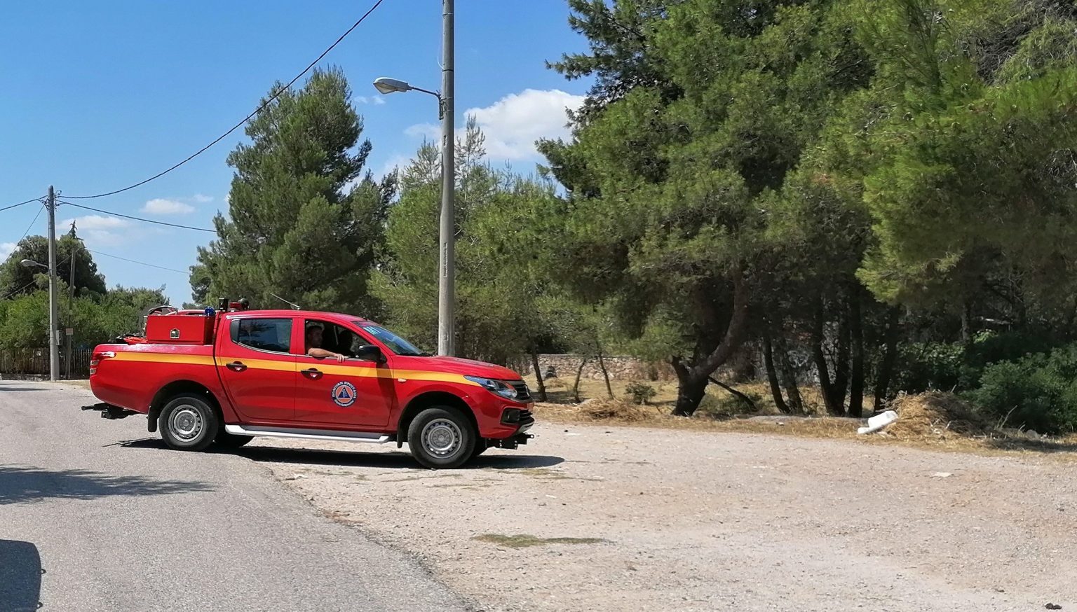 Σε αυξημένη ετοιμότητα η Πολιτική Προστασία του Δήμου Αμαρουσίου λόγω της υψηλής επικινδυνότητας εκδήλωσης πυρκαγιάς λόγω καύσωνα