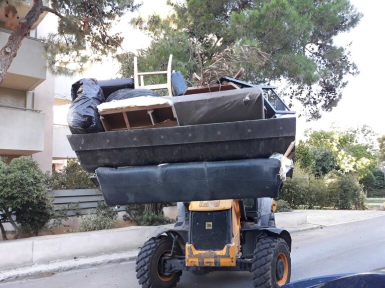 Ο Δήμος Αμαρουσίου καλεί τους πολίτες για τον τερματισμό της άναρχης απόρριψης ογκωδών απορριμμάτων στους κοινοχρήστους χώρους