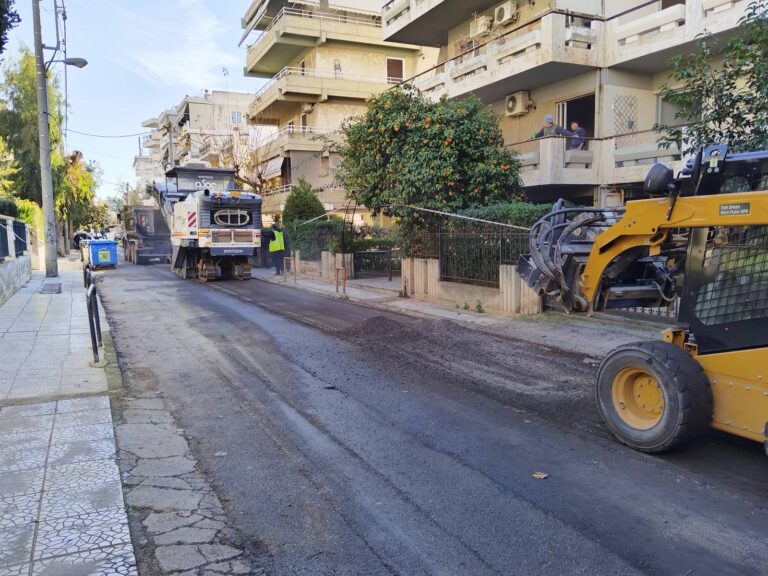 Συνεχίζεται το Έργο Ασφαλτοστρώσεων στο Δήμο Αμαρουσίου