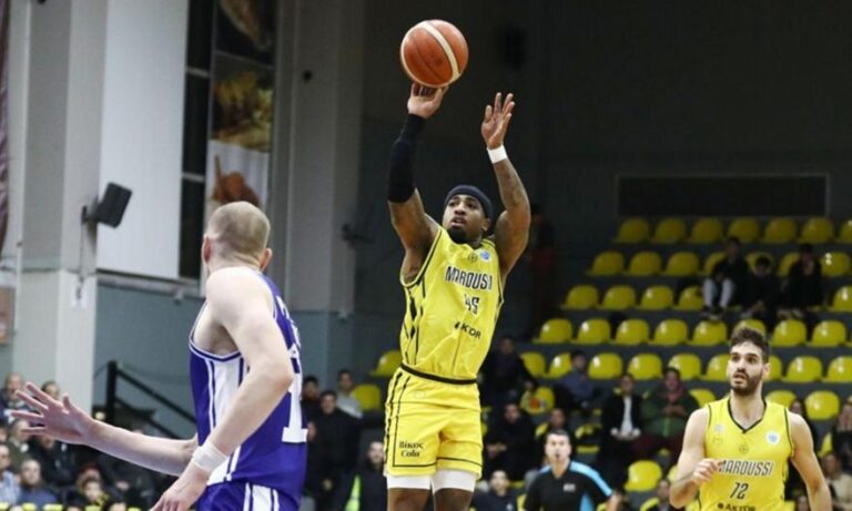 Οριακή ήττα με 74-77 για το Μαρούσι  που λύγισε στο τέλος από την Τόφας